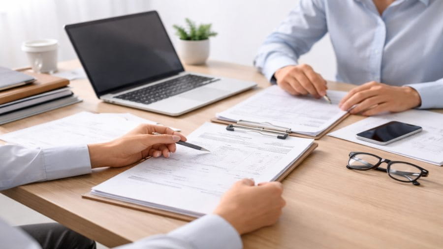 Konsultacja w sprawie licencji transportowej – spotkanie przy dokumentach